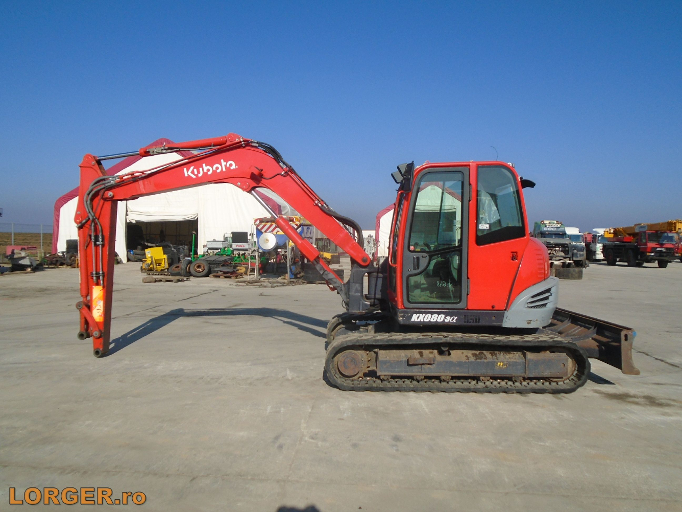 kubota kx080 3 2013 07