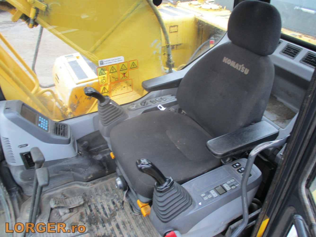 komatsu pc290 front face 10