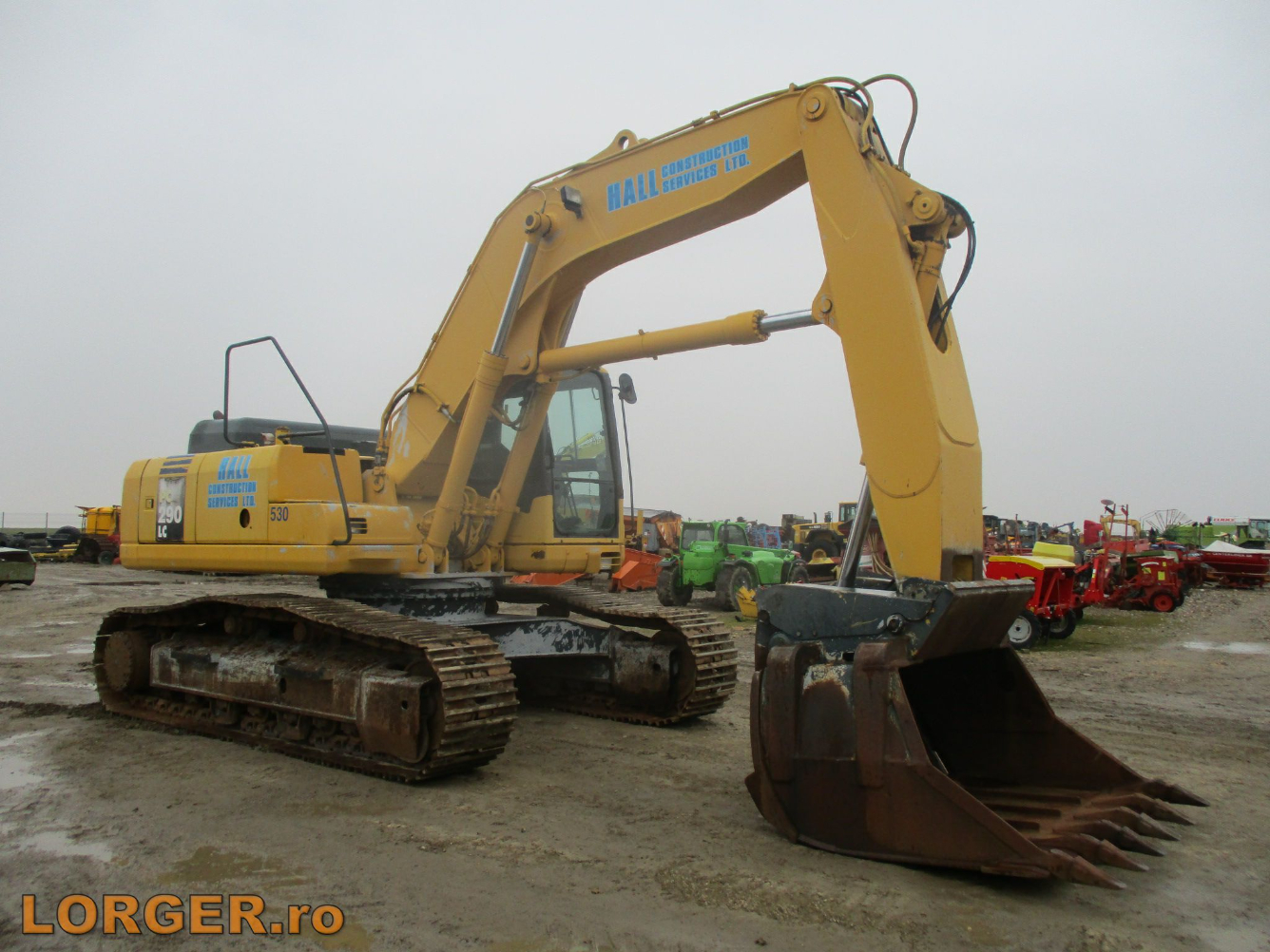 komatsu pc290 front face 04