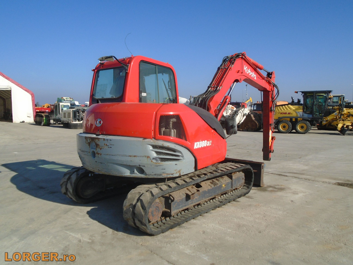 kubota kx080 3 2013 03