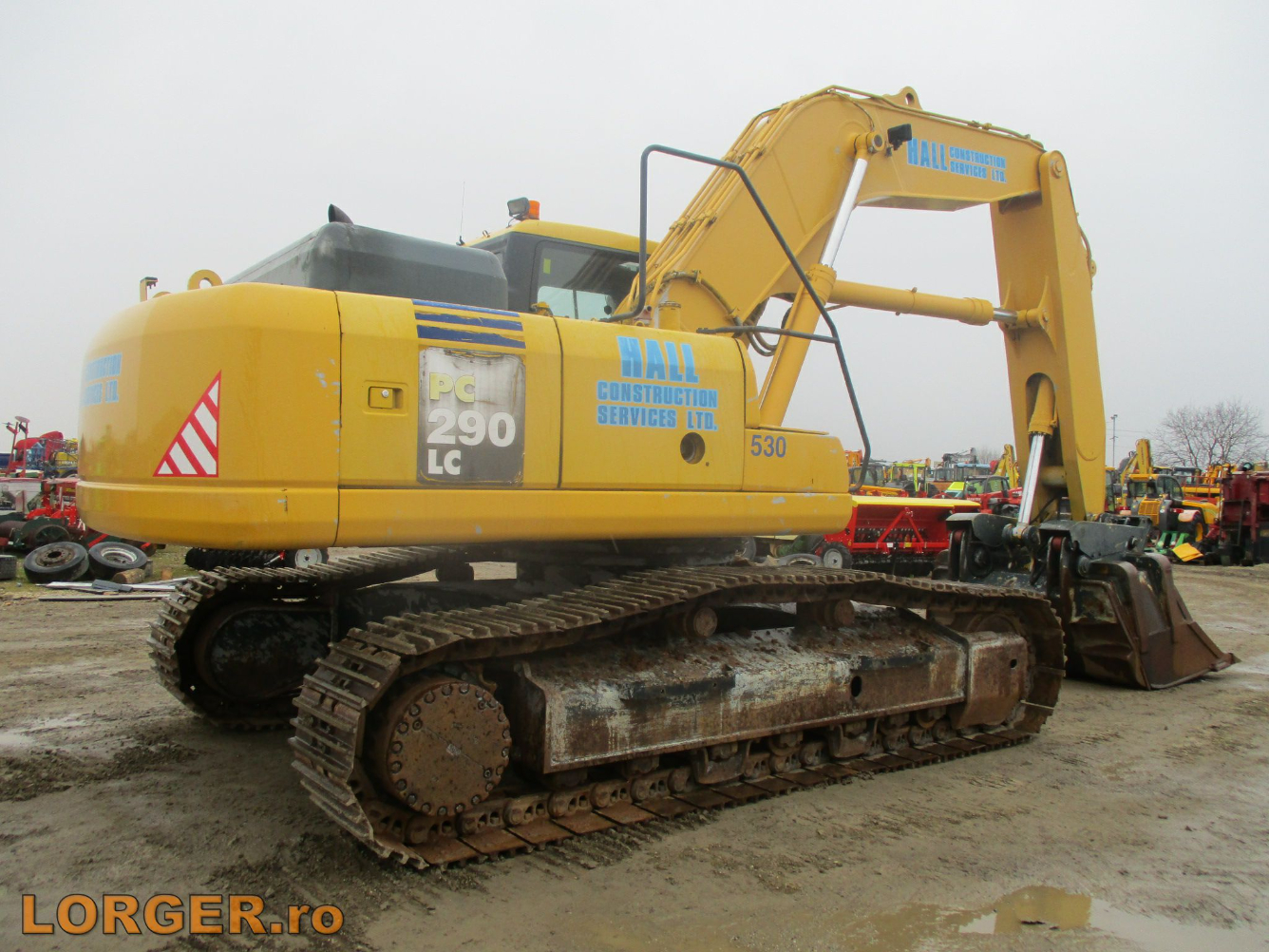 komatsu pc290 front face 03