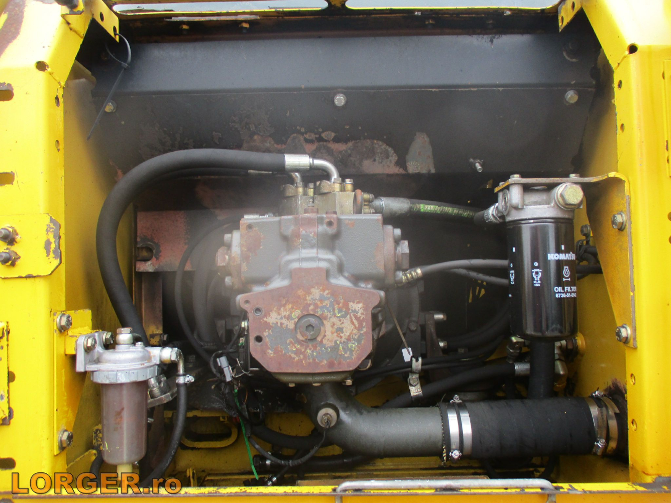 komatsu pc290 front face 09